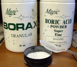 acid boric borax gold flux melting wire making exclusively kept prepared crucible mix should